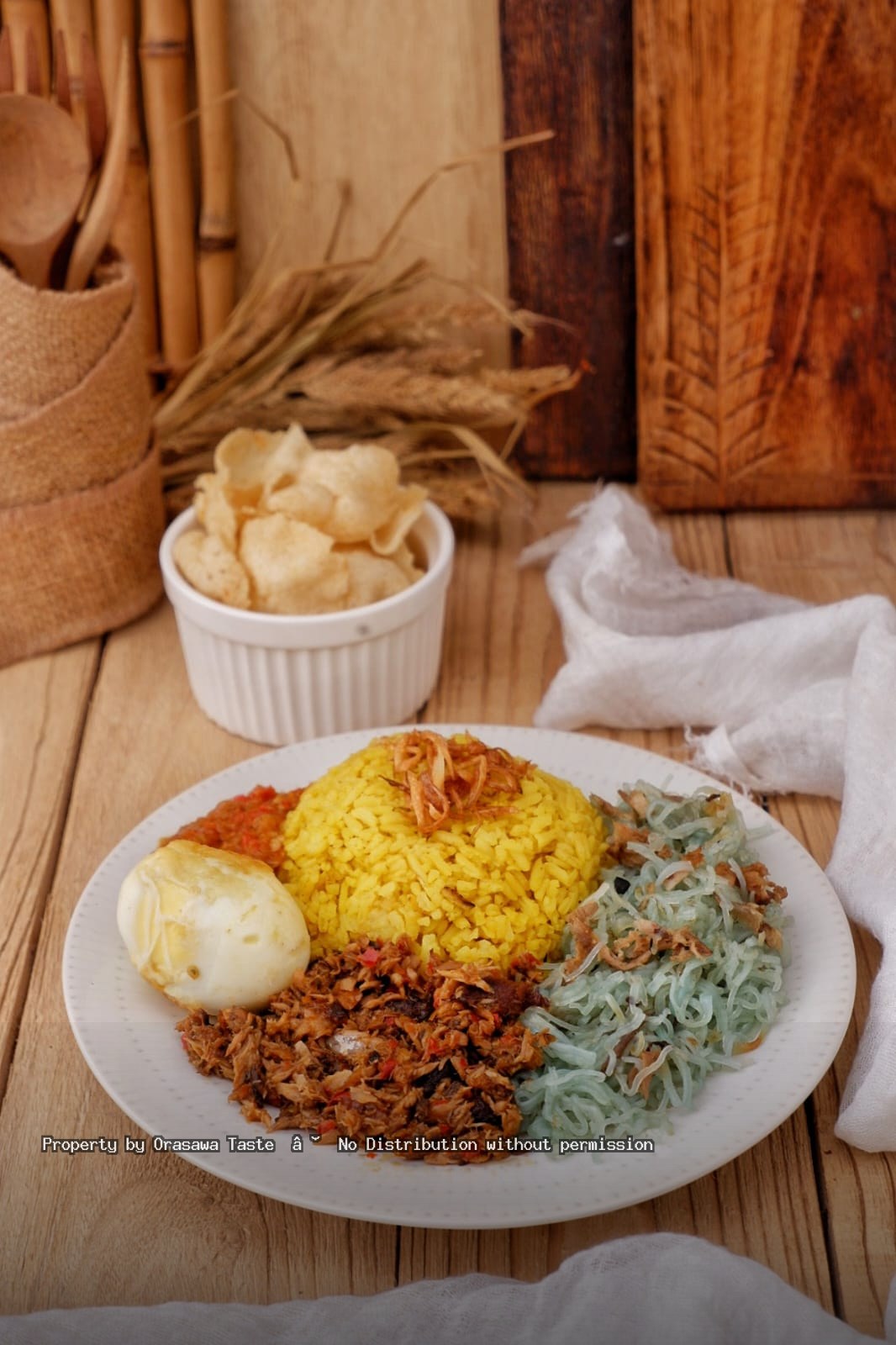 Nasi Kuning Paket Lengkap by Orasawa Taste Nasi Kuning Paket Lengkap by Orasawa Taste